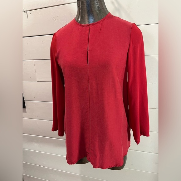❤️ SLT STUDIO – Red Blouse Size S - Picture 4 of 11